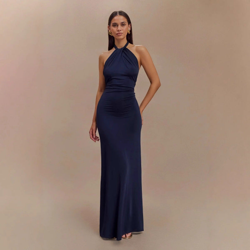 Backless Slim Prom Dress