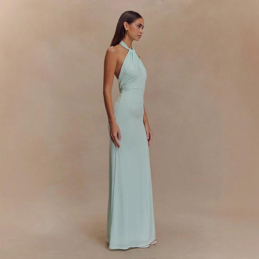 Backless Slim Prom Dress
