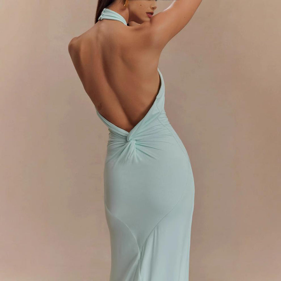 Backless Slim Prom Dress