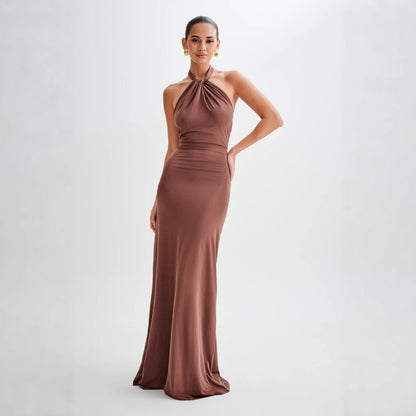 Backless Slim Prom Dress