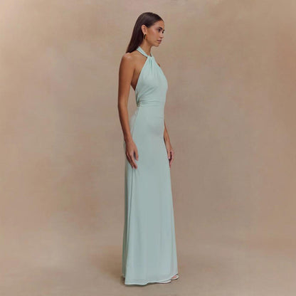 Backless Slim Prom Dress