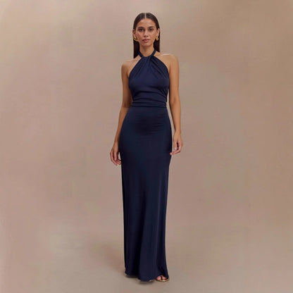 Backless Slim Prom Dress