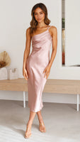 Silky Slim Fit Dress