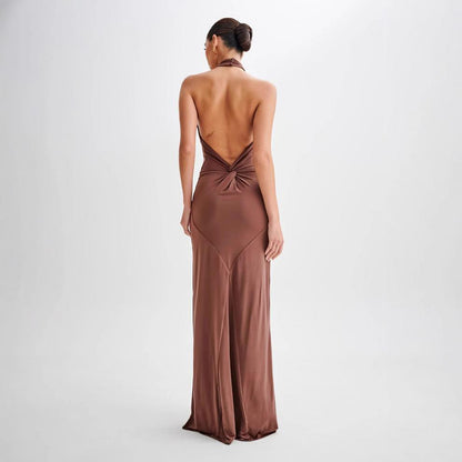 Backless Slim Prom Dress